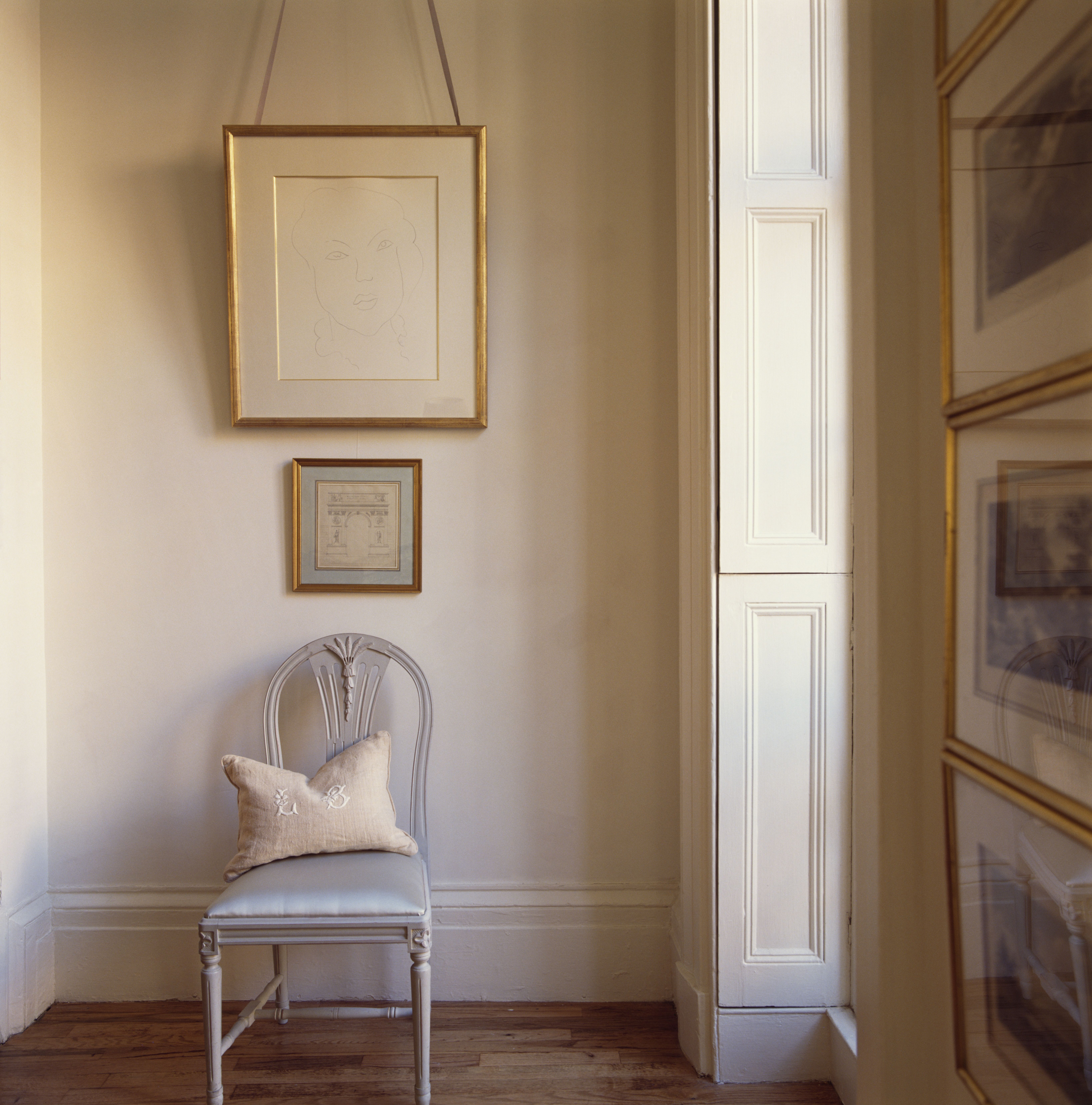 Collector's Fine Art Wall & Mid-Century Accent