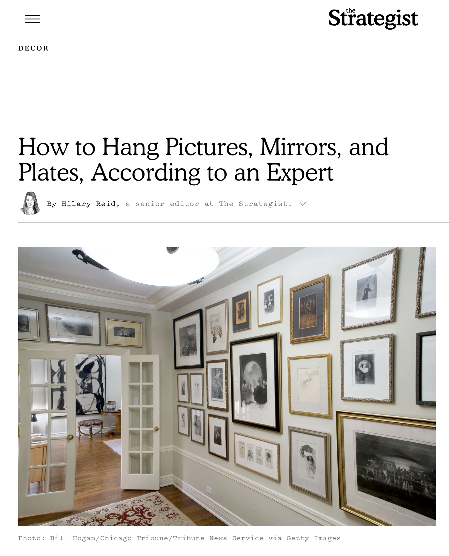 The Strategist Art Installation Guide
